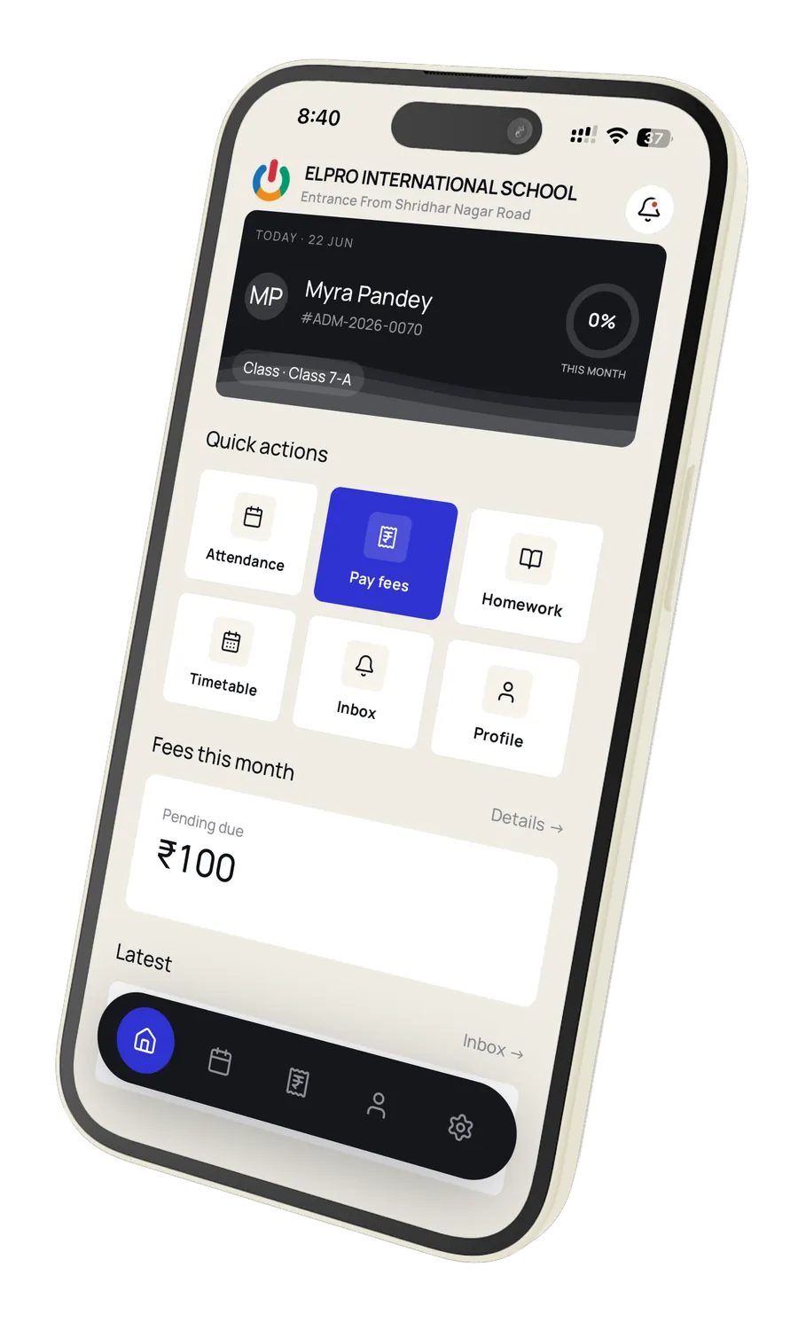 Skolio Parent App