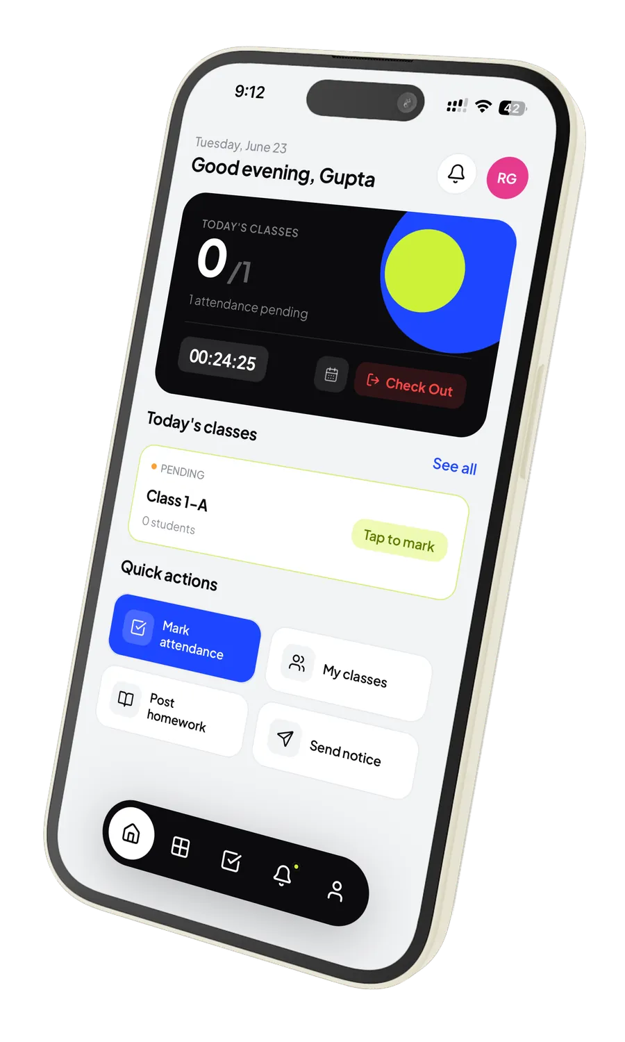 Skolio Teacher App